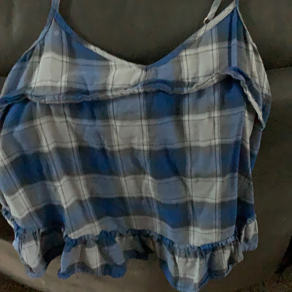 Ruffle tank top